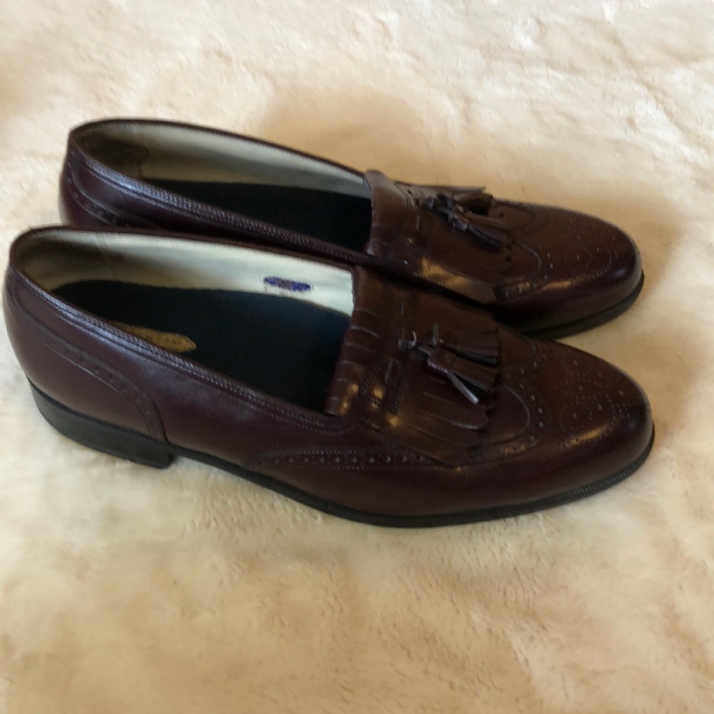 Florsheim Men’s Burgundy Slip-on - Picture 2 of 10